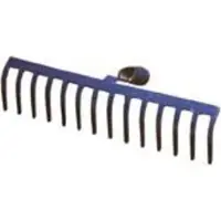 Magni Freund-Victoria 26216 Strassenrechen, 16 Zinken, blau, 22 x 52 x 13 cm