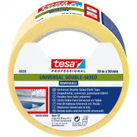 TESA UNIVERSAL REMOVABLE 04939-00002-11 Tæppelægningstape tesa Professional Hvid (L x B) 10 m x 50 mm 1 stk