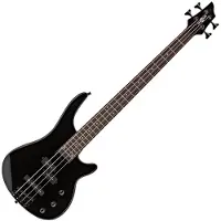 Gear4Music Harlem 4 Bassgitarre von Schwarz
