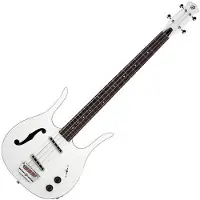 Danelectro Red Hot Longhorn Bass Weiß