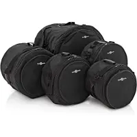 Gear4Music Gepolstertes Fusion Drum Bag Set von