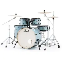 Pearl Export Limited Edition 22 5-teiliges USA Fusion Drumkit Daphne Blue