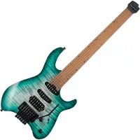 Cort Space G6TR Headless-Gitarre halbGloss Lagoon