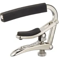 Shubb C1 Kapodaster f. Westerngitarre Nickel poliert