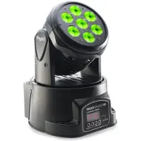 Stagg LED Headbanger Moving Head Licht mit 7 x 10W RGBW 4-in-1 LED
