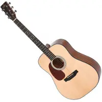 Sigma DM-1L Linkshänder-Akustikgitarre Natur