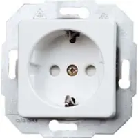 Kopp 117913080, CEE 7/3, CEE 7/4, Weiß, 250 V, 16 A