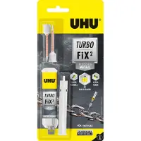 UHU Kleber Turbo Fix² flüssig Metall 10 g