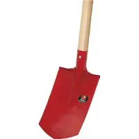 Ideal Idealspaten Kabelgrabenschaufel 16 cm Größe 1, Eschestiel 130 cm