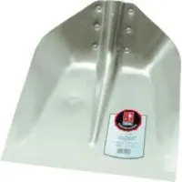 Dönges Randschaufel aus Leichtmetall, Blattgrösse 380 x 380 mm
