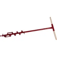 Floraworld Erdlochbohrer 90mm / 105cm m. HolzgriffFloraworld