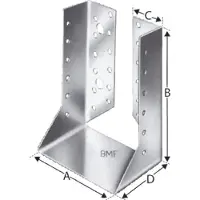 Simpson Balkenschuh BSIN80/130 2mm STA TZN 40 Stk