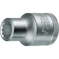 Gedore D 19 3/8AF Steckschlüsseleinsatz 1/2" UD-Profil 3/8"
