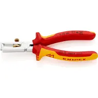 Knipex Abisolierzange 160 mm VDE verchromt Mehrkomponenten-Hülle