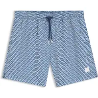 BOSS Bedruckte Badeshorts mit Logo-Badge Grösse S