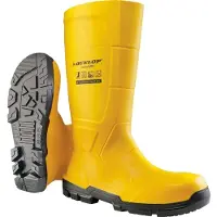 Dunlop Sicherheitsstiefel "JobGUARD Full Safety ESD" Gr. 37, gelb, 37, Obermaterial: 100% Textilmaterial TEXMAT., Schuhe, Sicherheitsstiefel