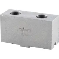 Rohm Ungestufte Aufsatzbacke AB, Größe 500/630, 4-Backensatz, DIN 6350 ungehärtet - 107582