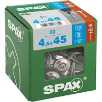 Spax Spenglerschraube A2 T-Star Plus T20 4cut Dichtscheibe 20mm XL