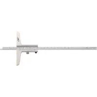 Helios preisser Tiefenmessschieber DIN 862 300mm ger.Schiene 12x4mm H.PREISSER