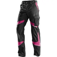 Kuebler Activiq Damenhose, schwarz/pink, Gr. 50