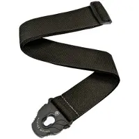Daddario Planet Lock Gitarrengurt Polypropylen schwarz