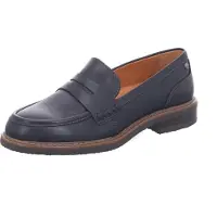 Pikolinos für Damen. W8J-3541 Aldaya Leder-Slipper schwarz (39), 3 bis 5 cm, Keine, Lässig