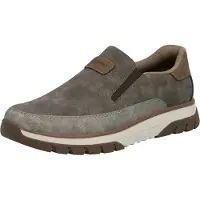 Rieker Herren Slipper mit herausnehmbarer MemoCup Decksohle extra weit B9350, Größe:41 EU, Farbe:Braun