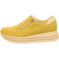 Waldlaufer Komfort Schnürschuhe Sneaker Damen 31353034363333 Gelb 38 1/2 EU