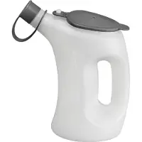 Pressol Messbecher aus Polyethylen 1l weiß / transparent mit Deckel / Kappe -10 / +110Grad C - 7521