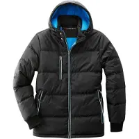 Magni HD CONCEPT Thermojacke Bryan, L, schwarz/blau, 8750