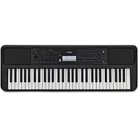 Yamaha PSR E383 Tragbares Keyboard Schwarz