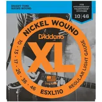 Daddario ESXL110 Double Ball End für Steinberger Gitarren 10-46