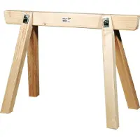 Triuso Bauschrage aus Holz, Tragkraft 1000 kg, 1.000 x 700 mm