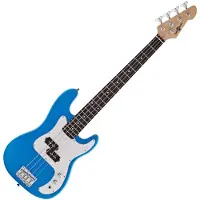 Gear4Music 3/4 LA-Bassgitarre von Blau