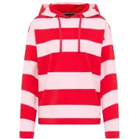 Elbsand Hoodie "Eydis" in Rot/ Rosa - L