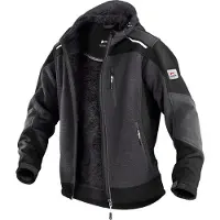 Kübler Strickjacke Dunkelgrau/Schwarz XS