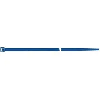 SAPISELCO Kabelbinder, L 280 x B 4,5 mm, Polyamid 6.6 blau, innenverzahnt, UL94 V2, 220N Zugbelastung, 100 Stück