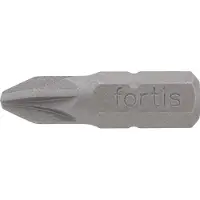 Fortis Bit zähhart 1/4" DIN3126 C6,3 PZ2x25mm 50er Pack FORTIS