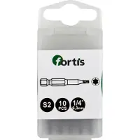 Fortis Bit 1/4 DIN3126 E6,3 TX10x 50 mm a10Stk