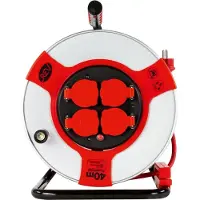 REV Kabeltrommel 40m Stahl stahl-rot H07RN-F3G Beschaffungsartikel