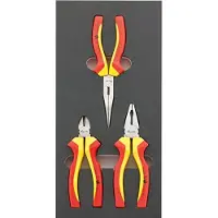 Fortis Werkzeugmodul 1/3 Zange VDE 3 Teile