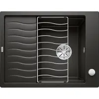 BLANCO ELON 45 S SILGRANIT schwarz