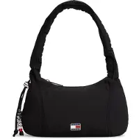 Tommy Hilfiger Schultertasche "TJW CASUAL SHOULDER BAG", Damen Tragetasche, Minibag, mit Zierperlen und Schmuckelementen