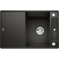 BLANCO AXIA III 45 S-F SILGRANIT schwarz