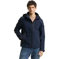 Tom Tailor Softshelljacke mit Kapuze mit Taschen
