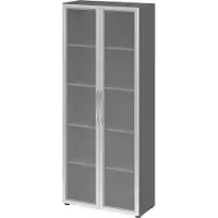 Hammerbacher Flügeltürenschrank Glas V4