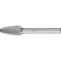 PFERD Frässtift RBF Ø 10 mm Kopflänge 20 mm Schaft-Ø 6 mm Hartmetall Verzahnung 5