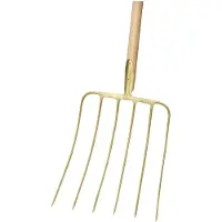 Ideal Idealspaten Silogabel 6 Zinken Eschenstiel 130 cm