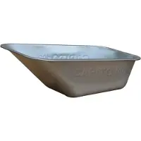 Magni Mulde 100l f. Eurocar 100 verzinkt, gelocht, 1,0mm