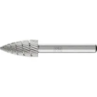 PFERD Frässtift SPK Ø 12 mm Kopflänge 25 mm Schaft-Ø 6 mm HSS Verzahnung 3